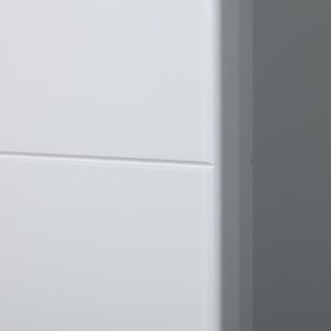 Tür 4-Rillen RIVA Röhrenspan Weißlack 9010