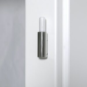 Türzarge Weißlack RAL 9010 Rundkante